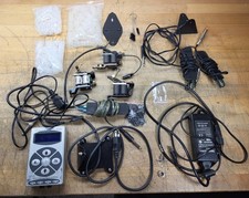 Tattoo machine parts and accessory lot, untested.
