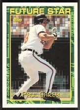 Paul Carey, 1994 Topps, #4, Baltimore Orioles, RC