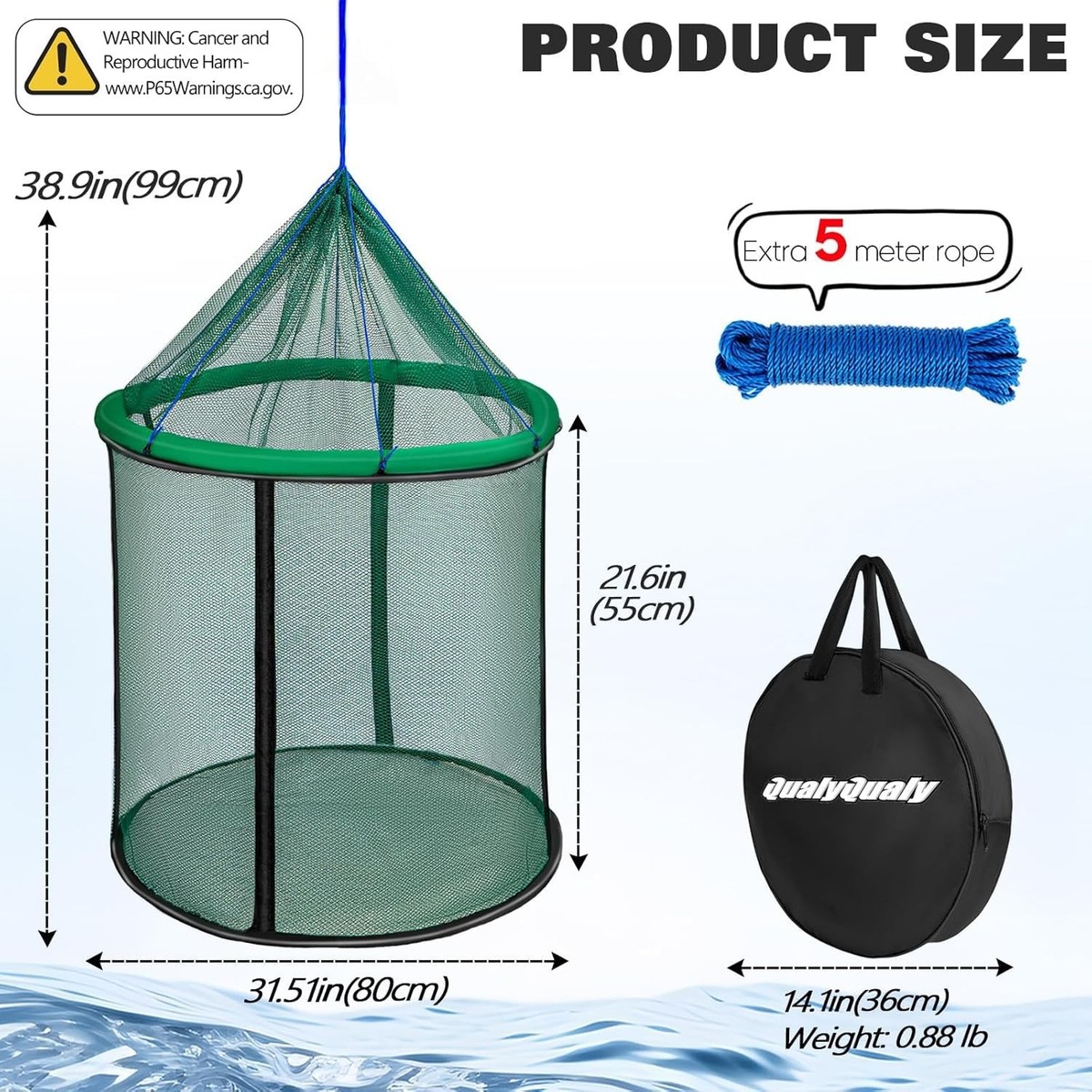 Extra Large Floating Fish Basket for Live Well, Fully Foldable Fishing Net Ho... | eBay Extra Large Floating Fish Basket for Live Well, Fully Foldable Fishing Net Ho... | eBay