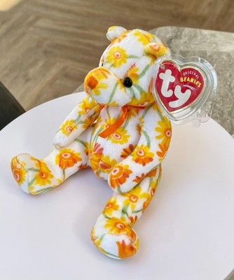 Ty Beanie Baby Shasta - Asia Pacific Exclusive, mit Etikett, The Flower Bear