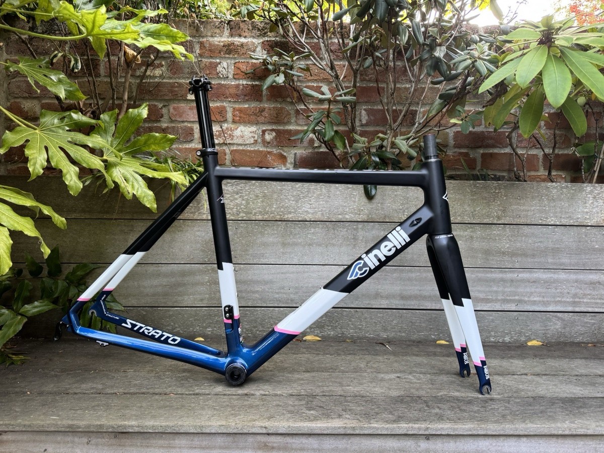 Cinelli Strato Faster Carbon Frameset Large 5'9”-6'0” – High End