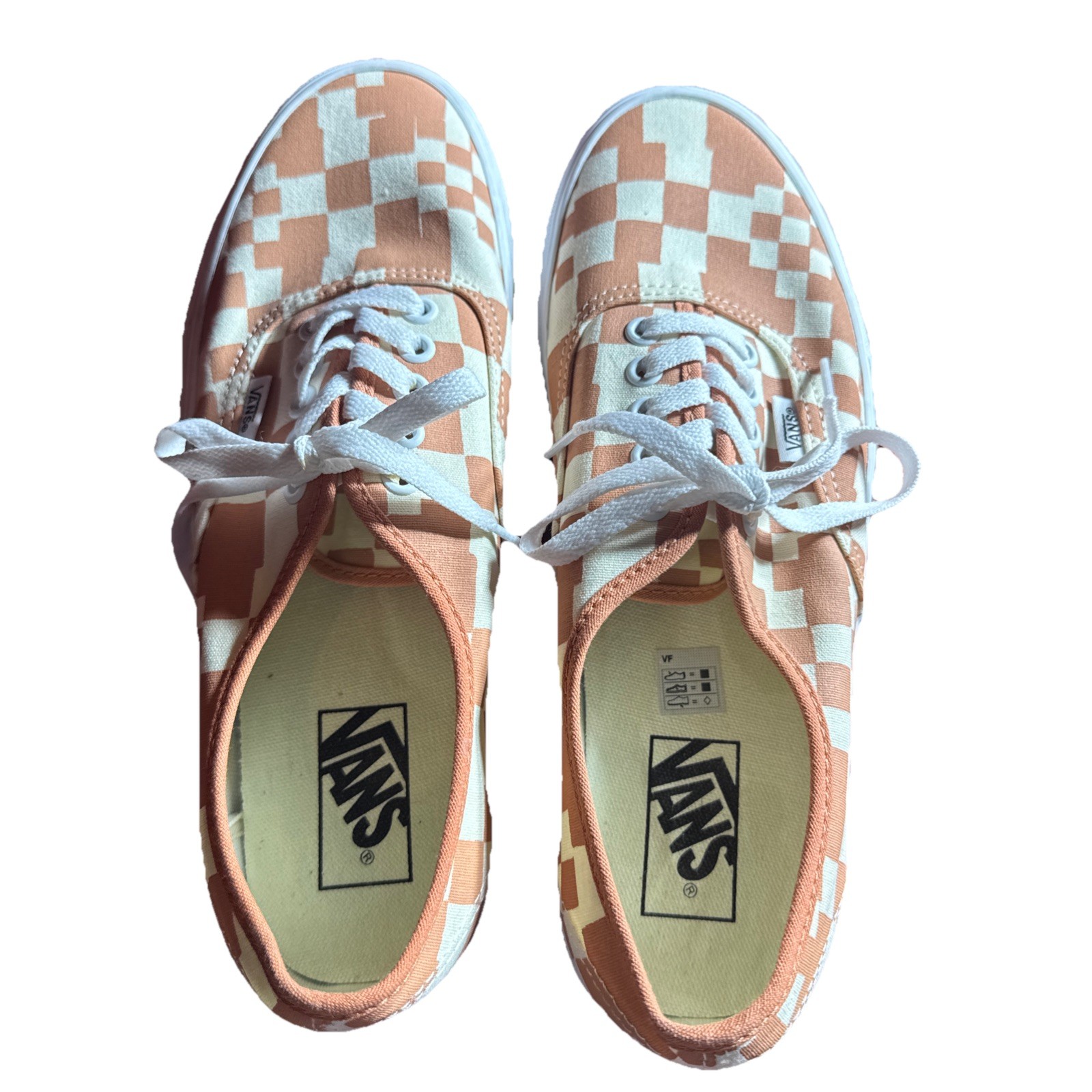 VANS Authentic Stacked Multi Check Sandstone Plat… - image 8