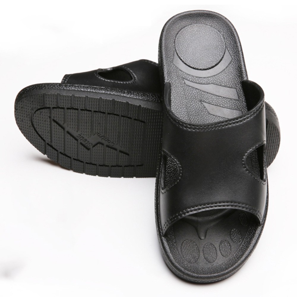 SAOLA PU Soft Sole Slifor Uomini Donne Pantofole Inferiori Antistatiche