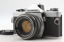  Near Mint Olympus OM-1 35mm SLR Film Camera w/ 50mm F1.8 Lens From JAPAN