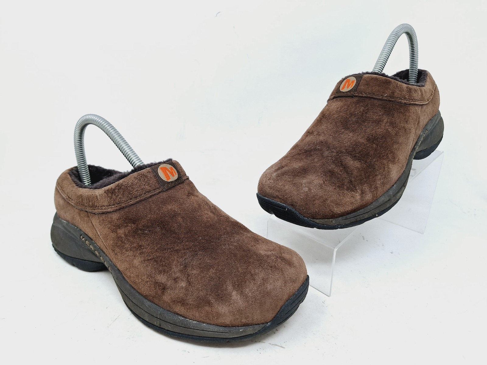 Scarpe slip on invernali Merrell donna Primo Chill Slide cioccolato taglia 8 EUR 38 5