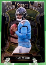 2025 Panini Select - Concourse Cam Ward #26 (RC) Tennessee Titans