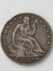 1855-O United States, Liberty Seated Half Dollar, With Arrows