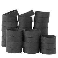 Rubber Bands Size 94 Black 35pcs Heavy Duty Tactical Wide Small