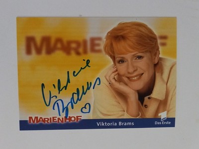 Viktoria Brams - Marienhof - original Autogramm - ca. 10x15cm - Autogrammkarte
