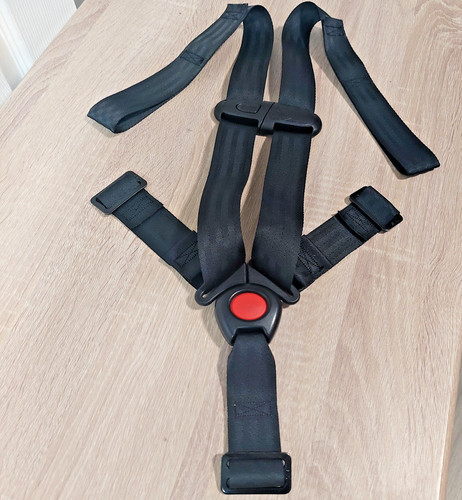 Evenflo SafeMax Baby Car Seat Belt Straps/Buckle Harness Chest Clip, 27.5" long