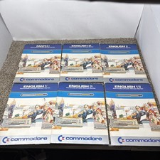 Vintage Commodore 64 Public Domain Series Lot English And Math UNTESTED