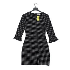 Oasis Bodycon Midi Dress M in Black