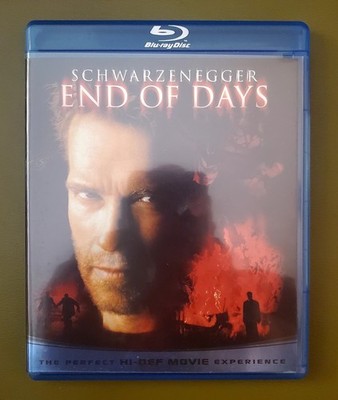 End of Days Blu-ray Arnold Schwarzenegger Gabriel Byrne Horror Action Movie