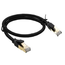 Mesh Jacket CAT8.1 Ethernet Internet Cable RJ45 SFTP Shielded 40Gbps 1m/2m/3m/5m