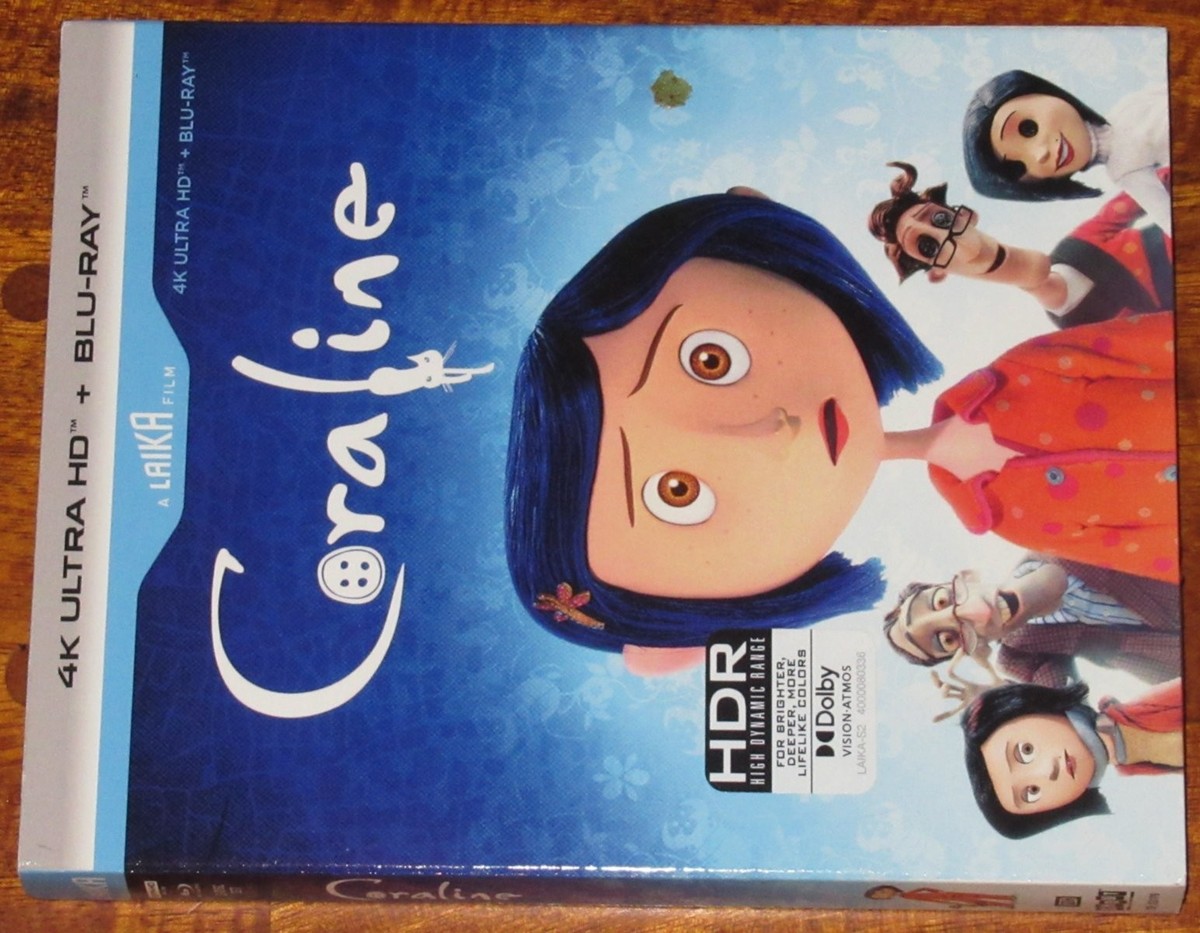 NEW** LAIKA 4K Collection (2009-2016): Boxtrolls, Coraline, Kubo