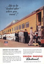 1959 Union Pacific: Like To Be Looked After Vintage Print Ad