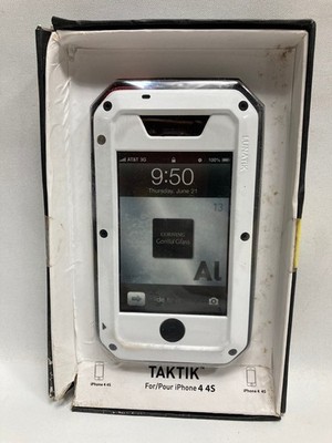 Lunatik TakTik Extreme Rugged Cell Phone Case for iPhone 4 with Box