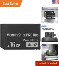 16GB Memory Stick Pro Duo for PSP 2000/3000 - Waterproof  Durable