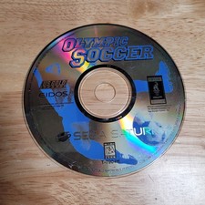 Olympic Soccer Sega Saturn, 1996 Disc Only – Tested
