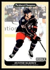 2023-24 Parkhurst Champions RC Hunter McKown Rookie Columbus Blue Jackets #50