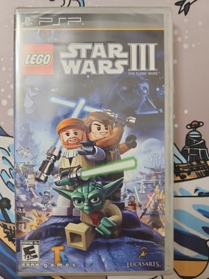 LEGO Star Wars III: The Clone Wars (Sony PSP, 2011) Brand New Sealed