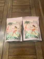 NEW Ajoura Hard Wax Beads Refill 1Lb Sooth Sensitive Skin & Face 2 Pack