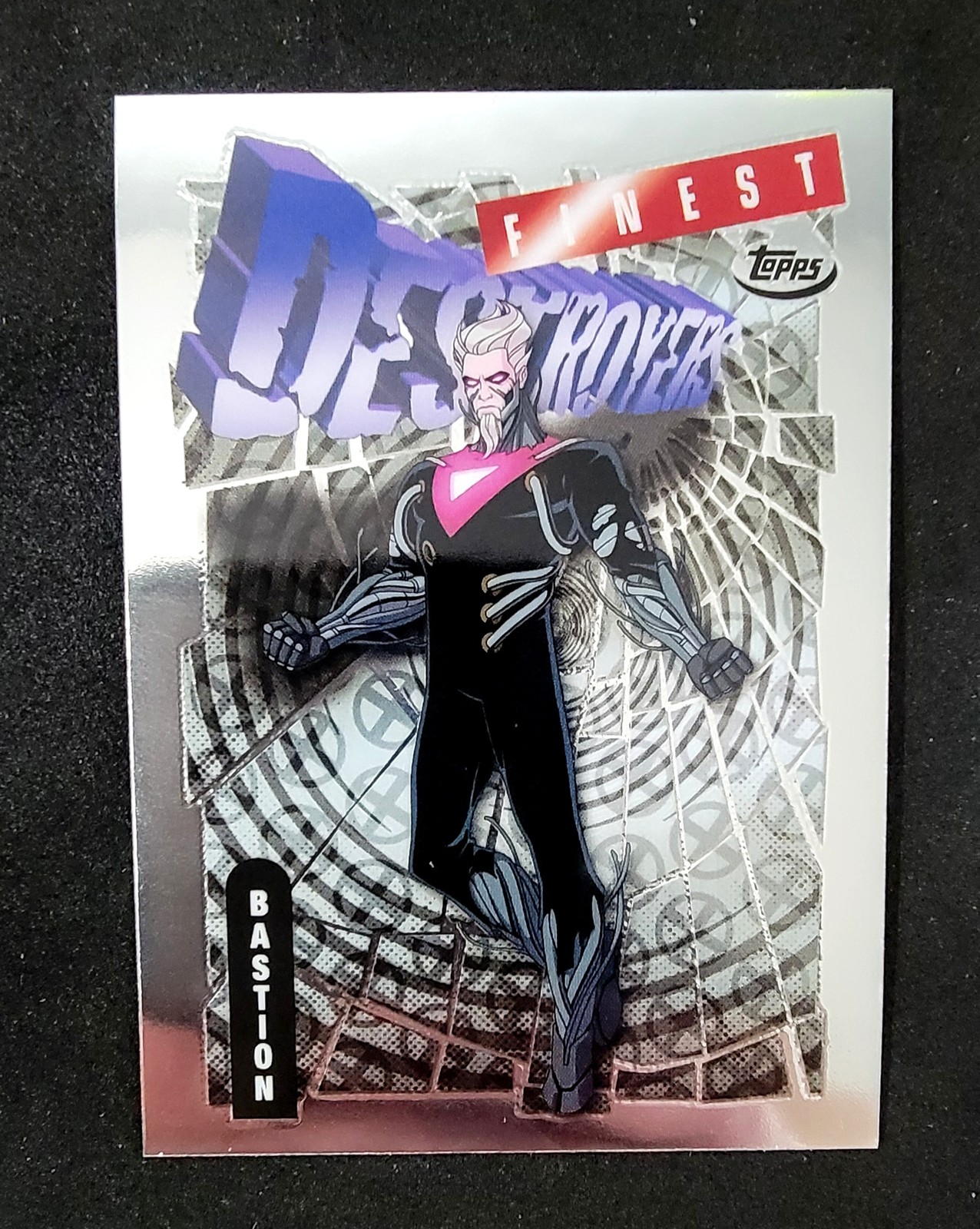 2025 Topps Finest X-Men '97 #74 Bastion Uncommon Silver