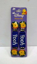 Vintage Disney Winnie the POOH Toddler Boys Girls Mitten Gloves Clips Metal NWT