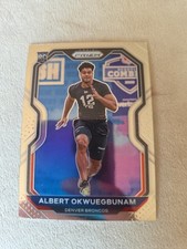 2020 Panini Prizm ALBERT OKWUEGBUNAM Base RC Rookie Card #316. rookie card picture