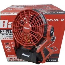 20V/120V Cordless Jobsite Fan Adjustable Portable Shop Fan Dual Power Tool Only