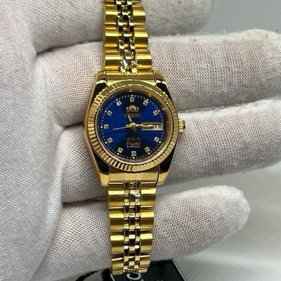 Orient President Day Date Automatic Women's Watch 3 Star Diamond