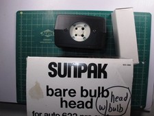 SunPak bare bulb flash head with new bulb