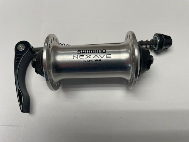 SHIMANO HyperForse浜辺06−54＆NFT AEANOS1−53 Lot of 5 Shimano Nexave Front Hub 36 hole C500 Silver with Skewer