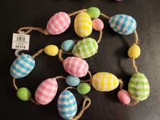 Easter Egg Garland 6 ft. Strand