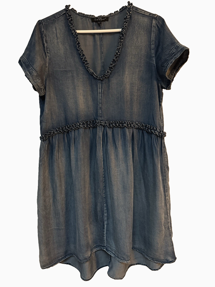 blue and white dress target Dress Casual Maxi By Target-designer In Blue & White, Size: 3x