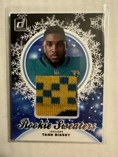 2023 Panini Donruss Holiday NFL Tank Bigsby Rookie Sweaters Patch Relic Jaguars