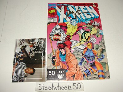 X-Men #1 Comic Signed By Jim Lee Marvel 1991 Comics X-Press Variant COA Cover 1B