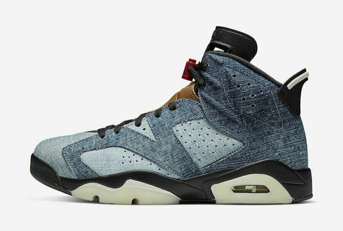 Nike Air Jordan Retro 6 Washed Denim 