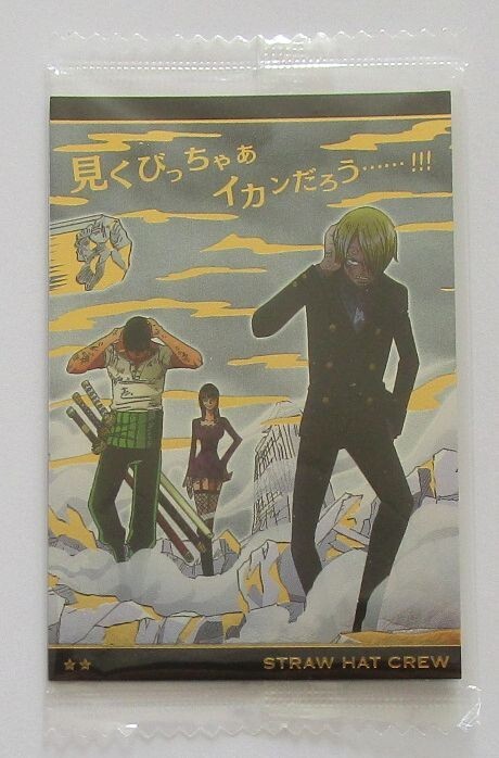 One Piece Straw Hat Crew No.8-21 R Card 2021 Part 8 Wafer Bandai