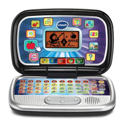 Play Smart Preschool Laptop Black with 30 Learning Activities for Ages 3-6