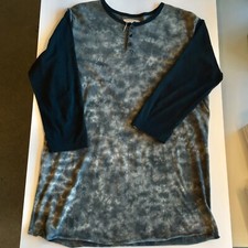1ST Altamont Apparel Homer Large Tie Dye Shirt 3/4 Sleeve Spring 2007 Reynolds