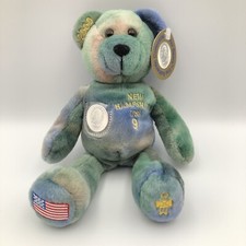 NEW HAMPSHIRE The Original Collectible Quarter Bear Timeless Toys Teddy Bear
