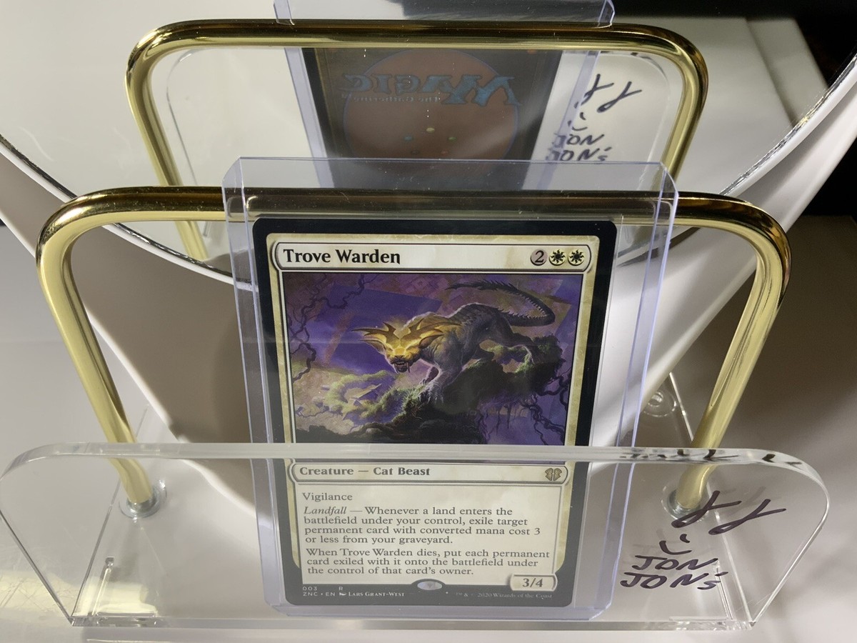 MTG Trove Warden NM Commander: Zendikar Rising Rare White Car Beast Landfall EDH | eBay MTG Trove Warden NM Commander: Zendikar Rising Rare White Car Beast Landfall EDH | eBay