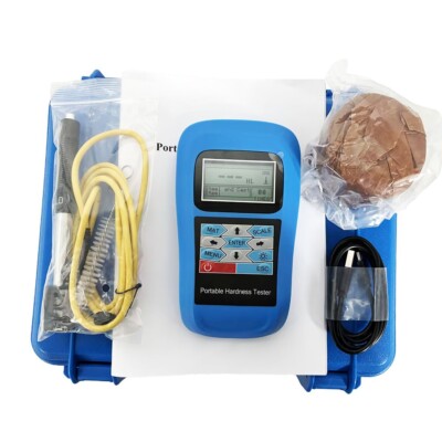 Leeb Hardness Tester Meter Gauge with Hardness Scale HL HB HRB HRC HRA HV HS