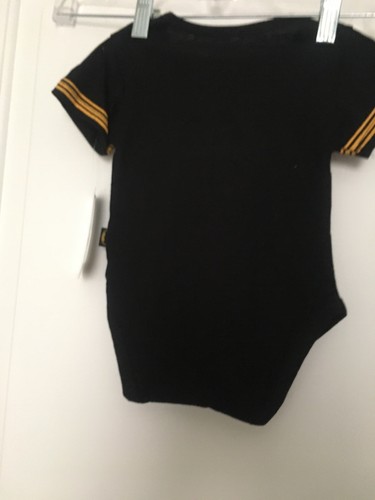 1 Stück Batman Kleinkind Baby Jungen Druckknopf Schritt Shirt Größe 12 Monate schwarz gold - Bild 10 von 11