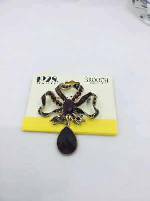 ボウイ　ブローチ Vintage 1928 Jewelry Brooch Collection Art Deco Style Bow Top