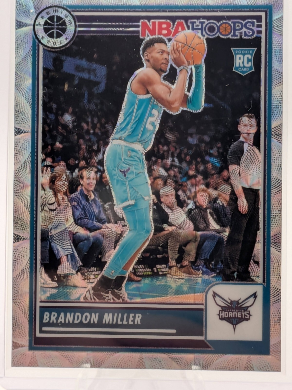 2023-24 NBA Hoops Premium Stock- Brandon Miller #245 Premium Scope Prizm (RC)