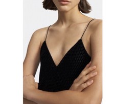 Theory Velvet Easy Slip Cami in Black. NWT. Size XS P . Retail- 265