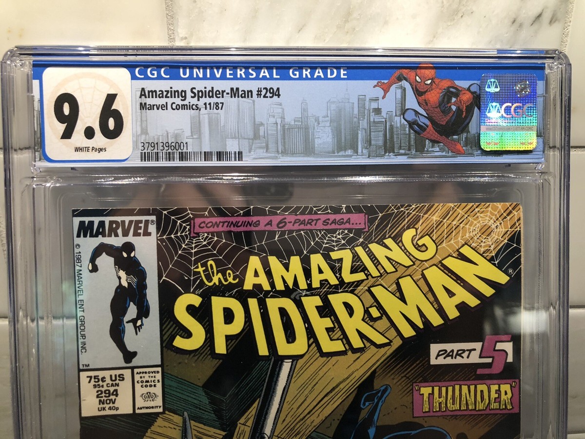 AMAZING SPIDER-MAN 294🔥CGC 9.6🔥DEATH OF KRAVEN🔥CUSTOM LABEL | eBay