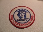 LOT /3 STATUE LIBERTY ISLE NEW YORK 1776 & 1886-1986 SOUVENIR & BOWLING PATCHES — photo 4